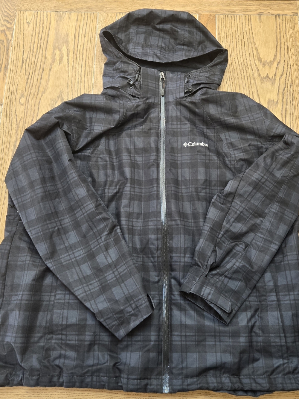 Columbia Plus Size Whirlibird Interchange Jacket 3X Ski Jacket Plaid Raincoat